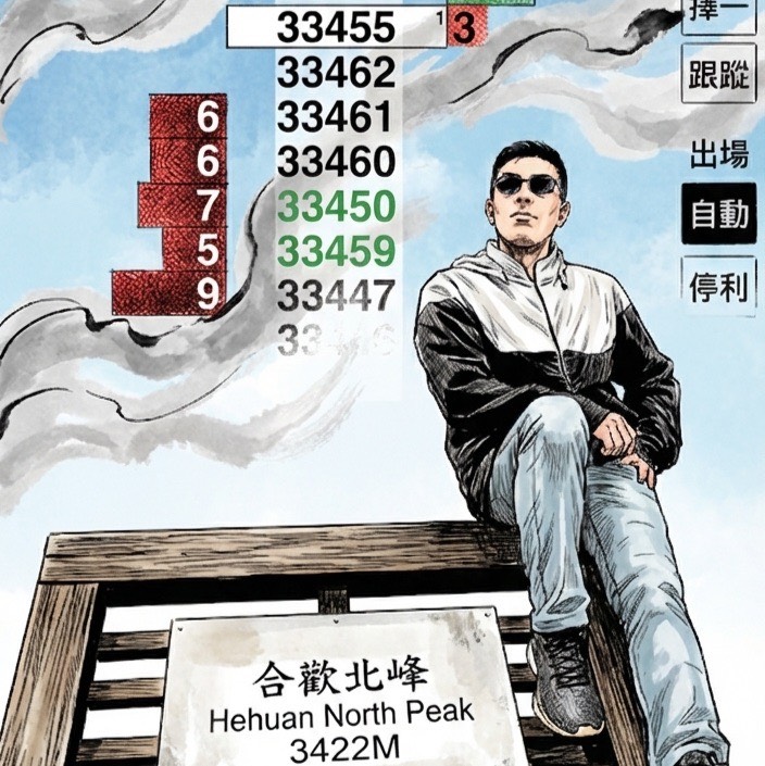 丫昇彩色漫畫風格頭像
